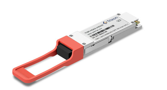 comprare 100G QSFP28 LR4 20km Trasmettitore con ricevitori LC duplex 1310nm TQS-HG20-31DCR fabbricazione online