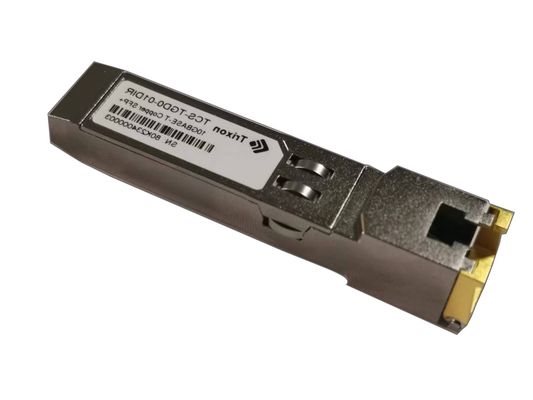 comprare Trasmettitore in rame a scarico caldo SFP RJ45 3.3V ad alta velocità TCS-TGD0-01DCR fabbricazione online