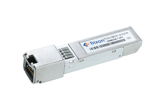 RJ-45 10gbe Copper Transceiver SFP 1.25Gbps 10M 100M 1000M TCS-GEM1-01NCR