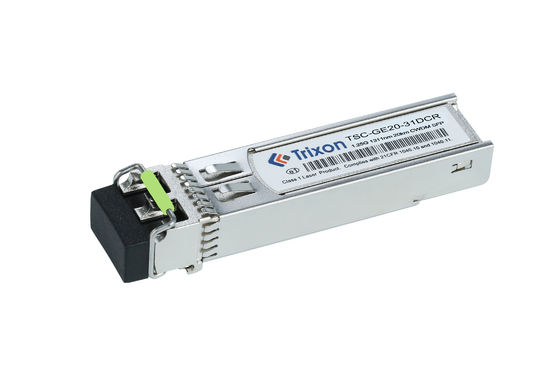 TSC-GE20-XXDCR 20km 3,3V CWDM SFP Transceiver Mod1270 Nm-1610 Nm Lunghezza d'onda 1,25G Data Rate