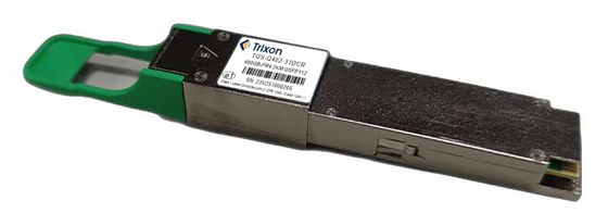 Trasmettitore ottico laser 800G di classe 1 con velocità di trasmissione di dati di 800 Gbps e rapporto di soppressione del modo laterale di 30 dB