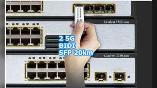 Ricetrasmettitore LC 2.5G BIDI SFP 20 km