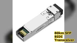 Ricetrasmettitore SFP+ BIDI da 80 km, portata lunga 10,3 Gbps